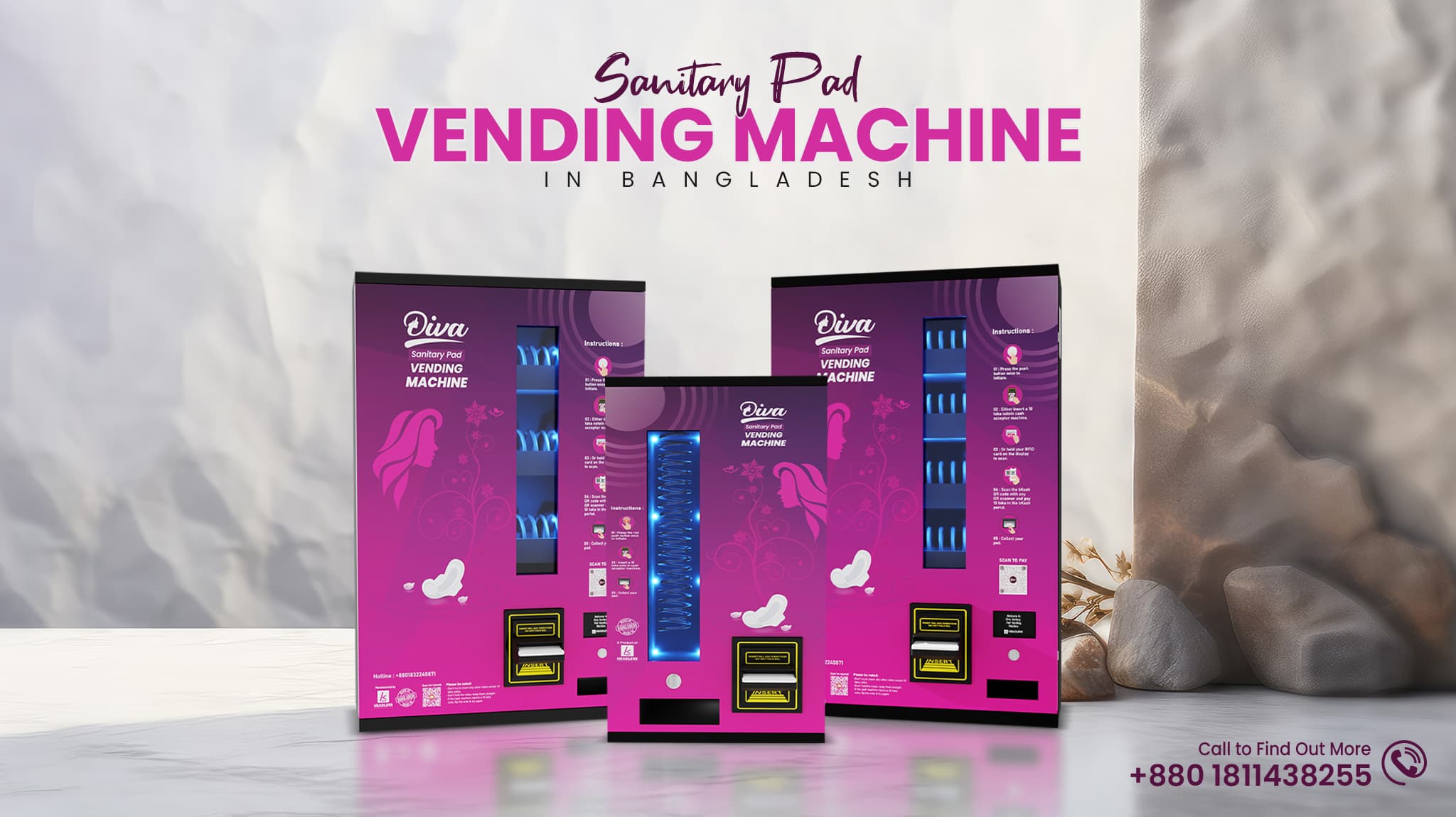 Diva - Sanitary Pad Vending Machine middle photo